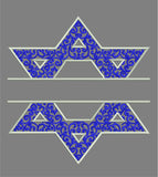 GG1891 Split Star of David