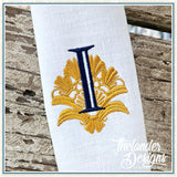 I Art Deco Letter T2083