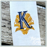 K Art Deco Letter T2083