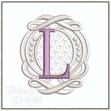L Elegant Charm Letter
