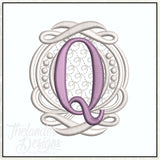 Q Elegant Charm Letter T2056
