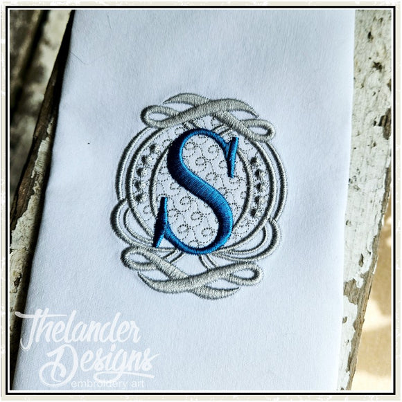 S Elegant Charm Letter T2056