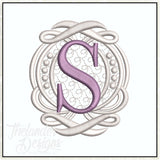 S Elegant Charm Letter T2056