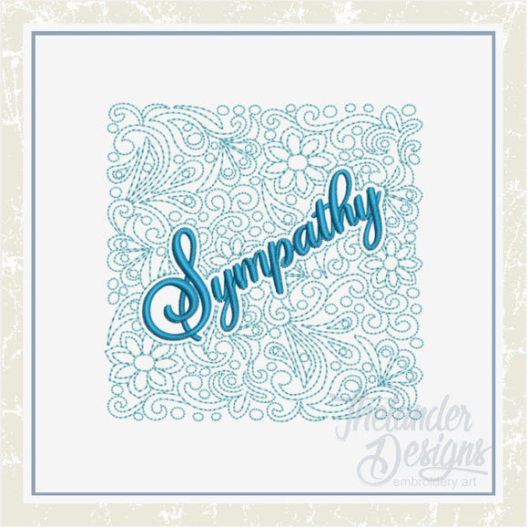 T1437 Sympathy Quilt Block