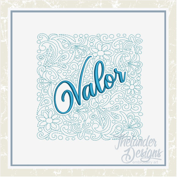 T1451 Valor Quilt Block