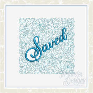 T1458 Saved Quilt Block