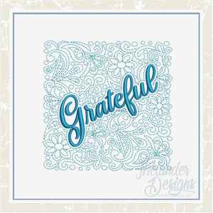 T1459 Grateful Quilt Block