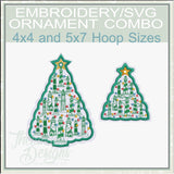 T1879 Lighthouse Tree Ornament SVG Bundle
