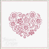 T2015 Flower Heart Sketch