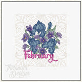 T2072 February Flower Bundle