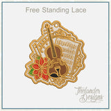 T2085 Violin FSL Ornament