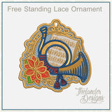 T2088 Horn FSL Ornament
