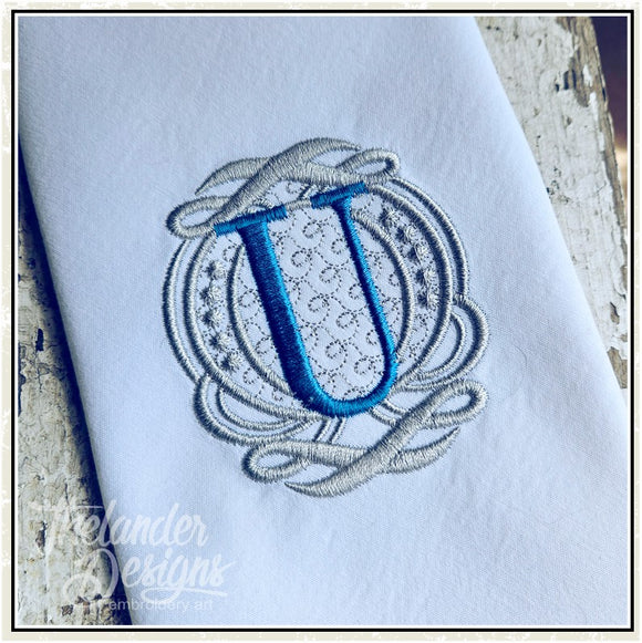 U Elegant Charm Letter T2056
