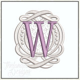 W Elegant Charm Letter T2056