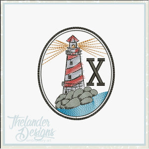 Lighthouse Letter X T1939