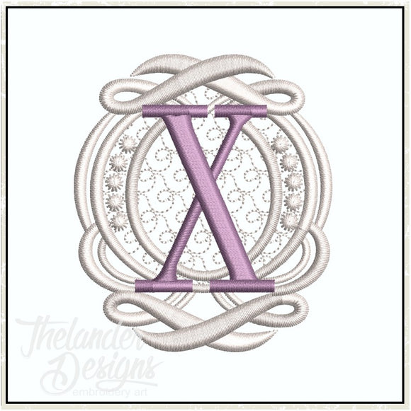 X Elegant Charm Letter T2056