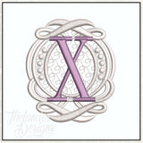 X Elegant Charm Letter T2056