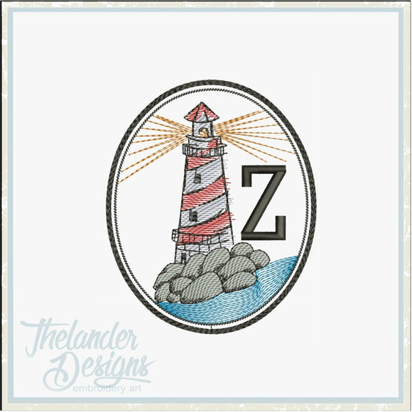 Lighthouse Letter Z T1939