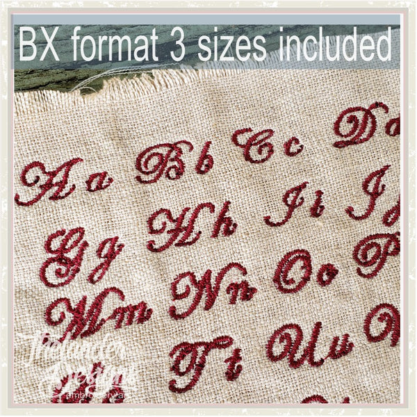 BX format Garland Script T1884