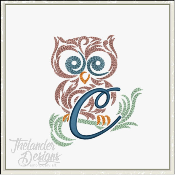 C Owl Letter T1909