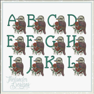 5 inch Kookaburra A-Z Letters T1905