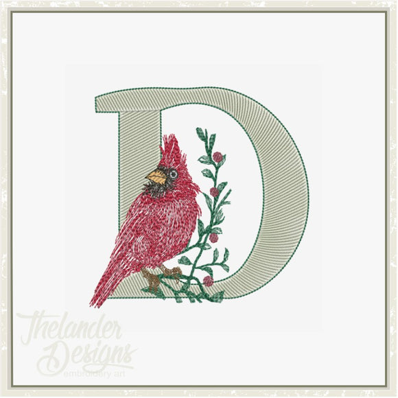 D Cardinal Letter T1898