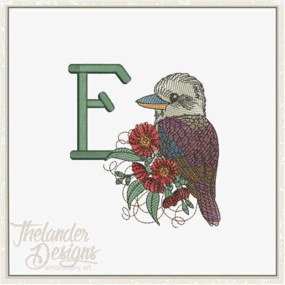 E Kookaburra Letter T1905