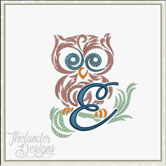 E Owl Letter T1909