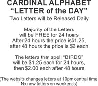 R Cardinal Letter T1898