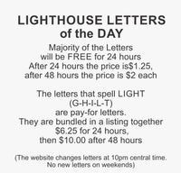 Lighthouse Letter J T1939