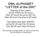 A Owl Letter T1909