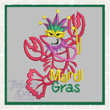 GG1079 Mardi Gras Crawfish