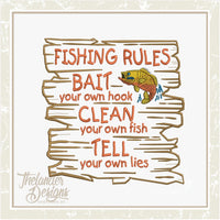 GG1507 Fishing Rules