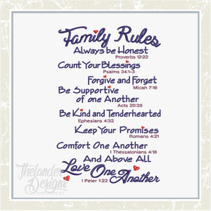 GG1965 Family Rules