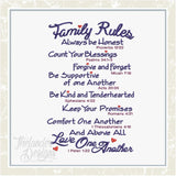 GG1965 Family Rules