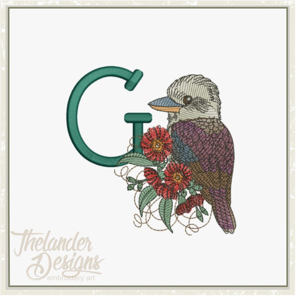 G Kookaburra Letter T1905