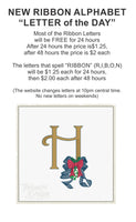 H Ribbon Letter T1886