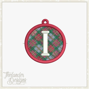 I Plaid Letter T1870