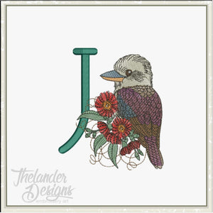 J Kookaburra Letter T1905