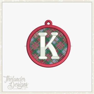 K Plaid Letter T1870