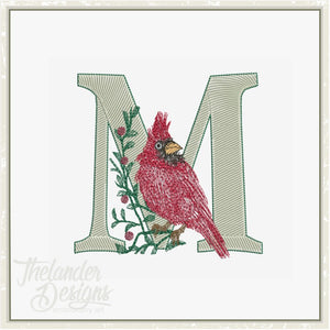 M Cardinal Letter T1898