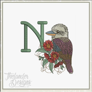 N Kookaburra Letter T1905
