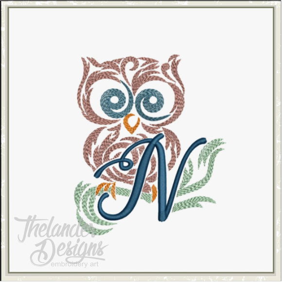 N Owl Letter T1909
