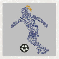 T1002 Soccer Word Art