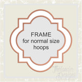 T1128 SMALL HOOP Keyhole Frame