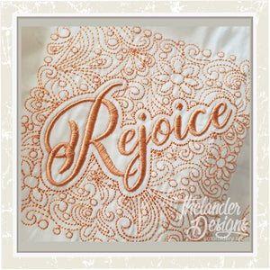 T1386 Rejoice Quilt Block