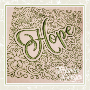 T1393 Hope Quilt Block