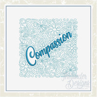 T1406 Compassion Quilt Block
