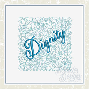 T1423 Dignity Quilt Block