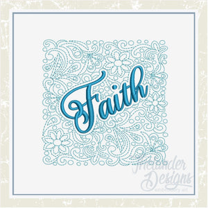 T1427 Faith Quilt Block